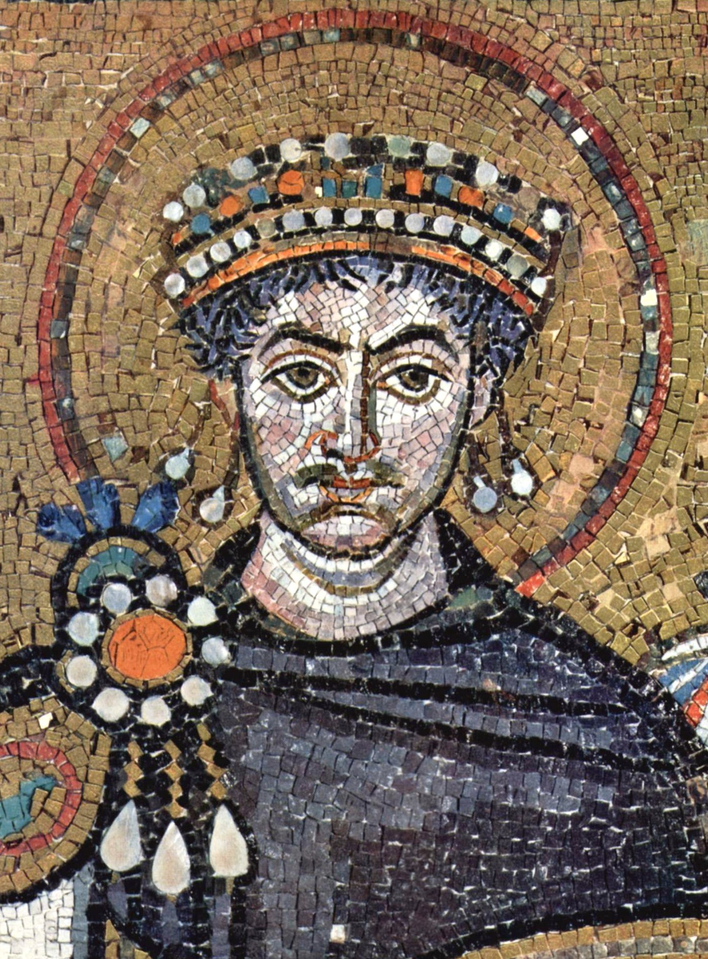 Emperor Justinian I, San Vitale, Ravenna